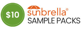 $10 Sunbrella sample packs